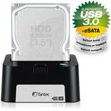 Fantec MR-U3e Docking Station black Einbaurahmen für Festplatten (1598)