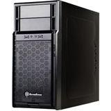 Silverstone Precision PS08 Midi Tower ohne Netzteil schwarz