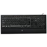 Logitech Illuminated K740 USB Deutsch schwarz (kabelgebunden)